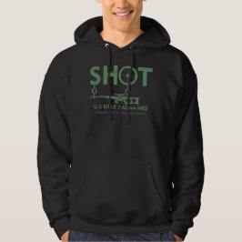 Prickskyttegevär 7.62 M82 Militär styrka Hoodie