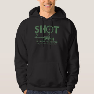 Prickskyttegevär 7.62 M82 Militär styrka Hoodie