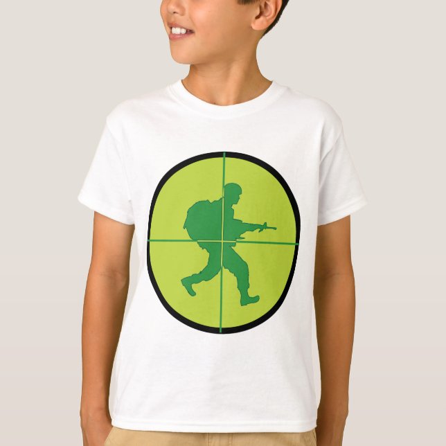 Prickskytträckvidd Tee Shirt (Framsida)