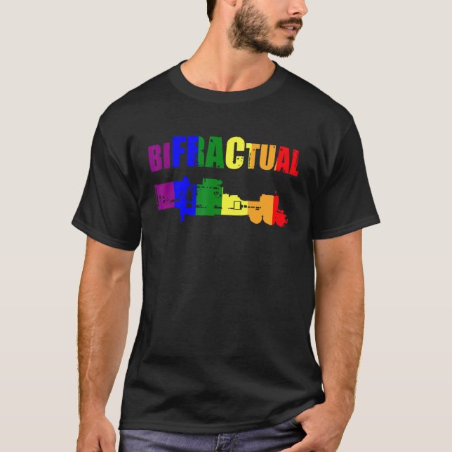 Prid för biofraktär hydraulisk fraktionsfraktion a t shirt (Framsida)
