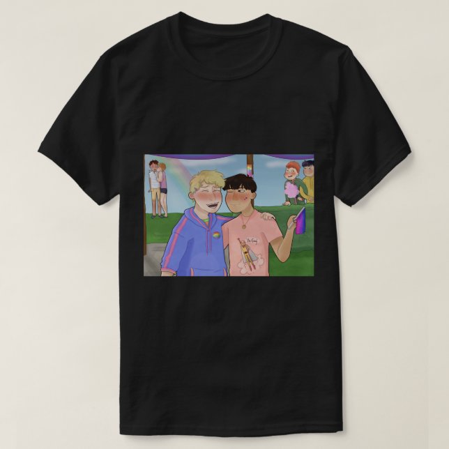 Pride 2019 Mobster Psycho 100 T Shirt (Design framsida)