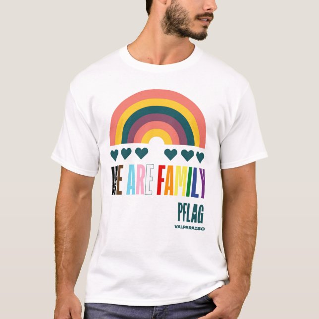 PRIDE 2025 T-skift T Shirt (Framsida)