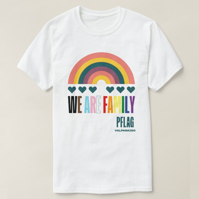 PRIDE 2025 T-skift T Shirt (Design framsida)