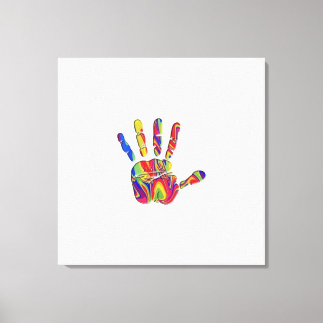 Pride 30 tum * 30 tum arbetsyteutskrift för arbets canvastryck (Framsida)