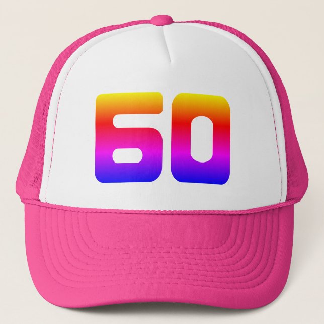 Pride 60:e Födelsedagsfesten Keps (Framsida)