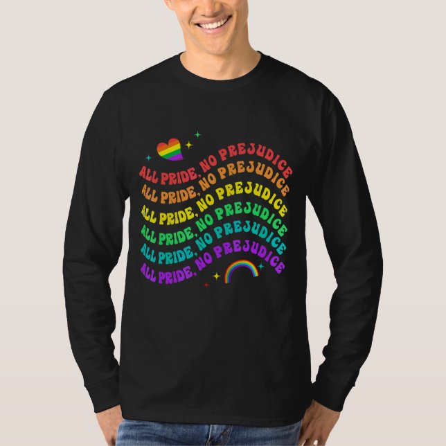 Pride allt Pride påverkar inte återförsök T Shirt (Framsida)