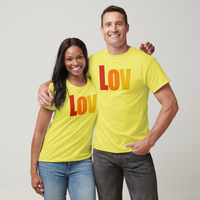 PRIDE-ÄLskare vänster sida -.png Tröja (Unisex)