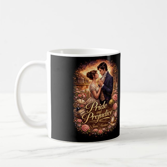 Pride and Prejudice Kaffemugg (Vänster)