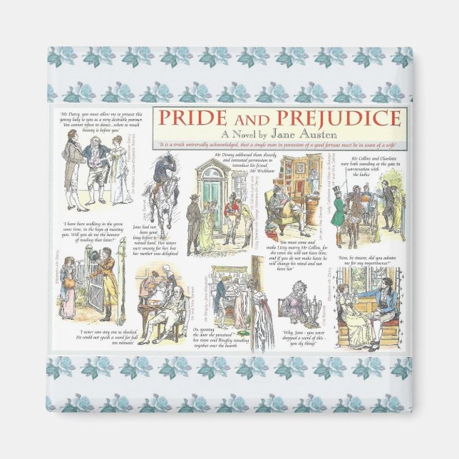 Pride and Prejudice Magnet (Framsidan)
