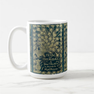 Pride and Prejudice Peacock Cover Kaffemugg