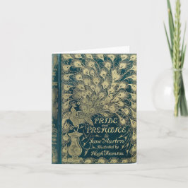 Pride and Prejudice Peacock Cover Tack Kort