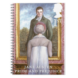 Pride and Prejudice Stamp Design Anteckningsbok