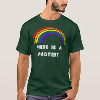 Pride är ett protestantiskt HBT-Pride T HGBTQ-stöd Shirt