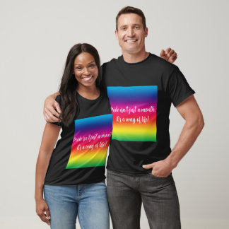Pride är inte bara en månad - Pride T Shirt