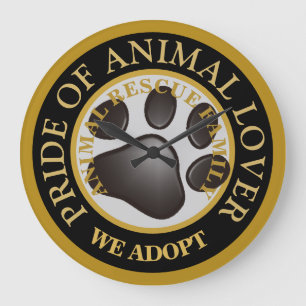 Pride av Animal Lover Premium Watch Stor Klocka