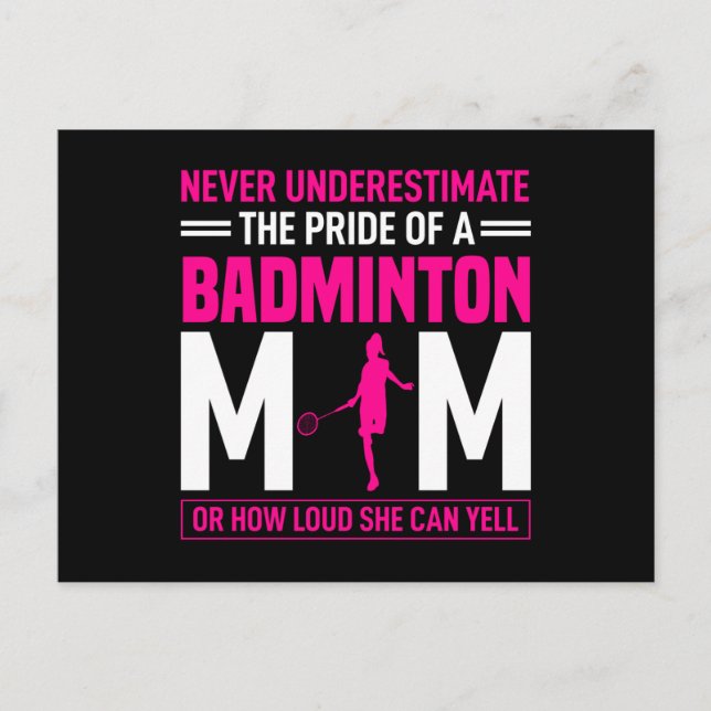 Pride av Badminton Mamma Vykort (Framsida)