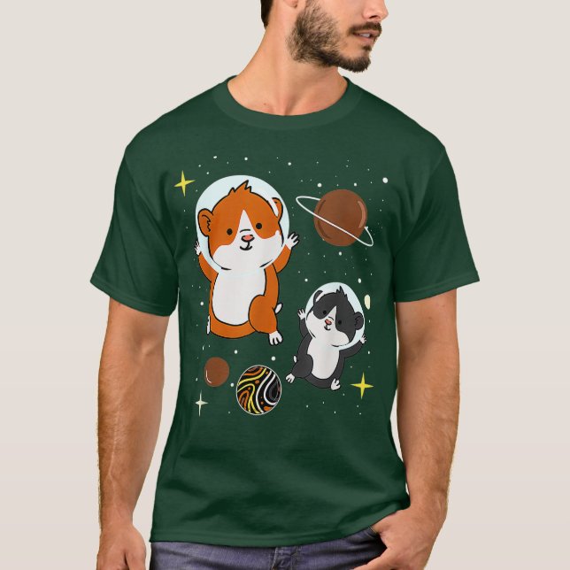 Pride av björnhamster i spånadsväxellåda t shirt (Framsida)
