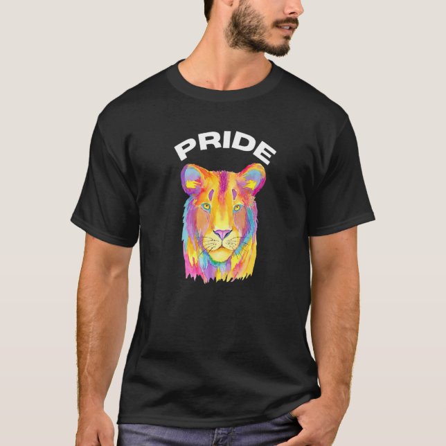 Pride av ett Lejon T Shirt (Framsida)