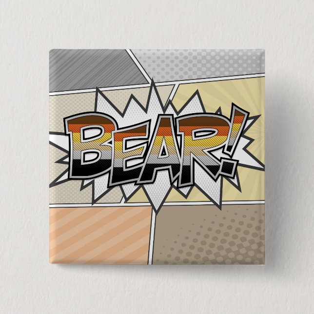 Pride av halvtonssegment med Flagga Knapp (Framsida)