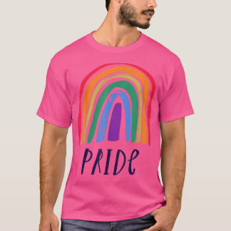 Pride av hbt-regnbåge, hbt-Pride, hbt-stolpe P T Shirt