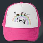 Pride av HBT-tQ-regnbågsmognad eller Lesbisk Keps<br><div class="desc">FREE MAMMA HUGS Gnistra och Glitter Rainbow och vackert handskrivet skript. Denna knapp för Pride av hbt-boxga eller Lesbisk är perfekt för den speciella person som kärlek till ge kramar mot andra som behöver en kram.</div>
