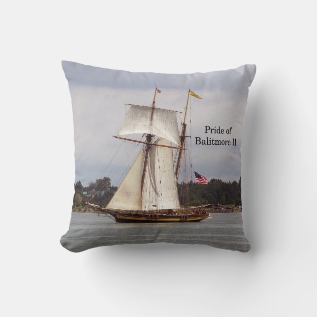 Pride av kvadratkudde i Baltimore II Kudde (Framsida)