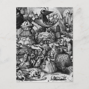 Pride av Pieter Bruegel den äldre Vykort