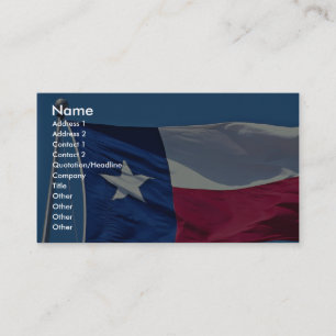 Pride av Texas Visitkort