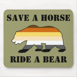 Pride av växellåda Rädda en häst Ride A Bear Musmatta