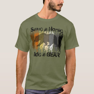 Pride av växellåda Rädda en häst Ride A Bear Tee
