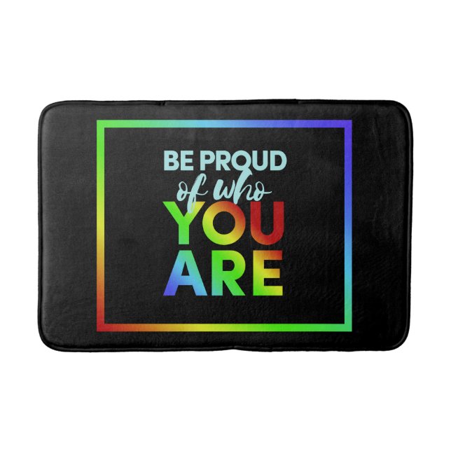 Pride badmöss badrumsmatta (Framsidan)