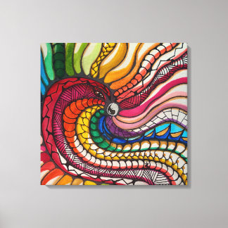 Pride Bird Canvastryck