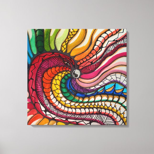 Pride Bird Canvastryck (Framsida)