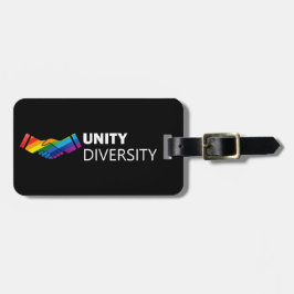 PRIDE BLACK HAND SHAKE BAGAGEBRICKA