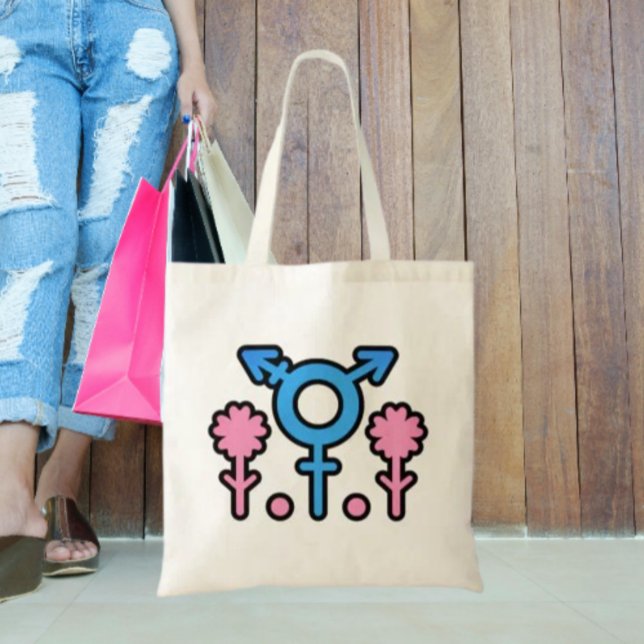 Pride Bloom Carry-All-handväskan Tygkasse (Skapare uppladdad)