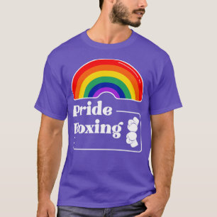 Pride Boxing LGBTQIA Gay T Shirt