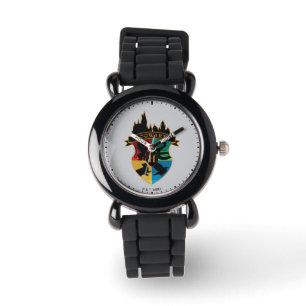 PRIDE-bricka för HOGWARTS™ Castle Vapensköld House Armbandsur