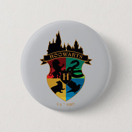 PRIDE-bricka för HOGWARTS™ Castle Vapensköld House Knapp