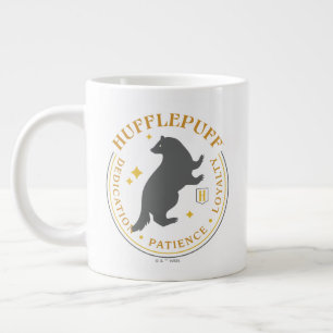 PRIDE-bricka för HUFFLEPUFF™ Badger House Jumbo Mugg