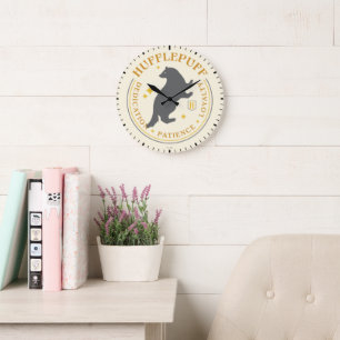 PRIDE-bricka för HUFFLEPUFF™ Badger House Stor Klocka