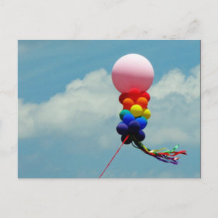 Pride-bubblor Vykort