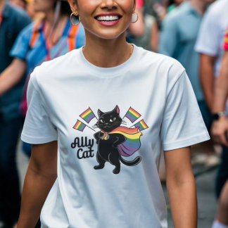 Pride Cat - LGBTQIA2S+ Allcellsdesign T Shirt
