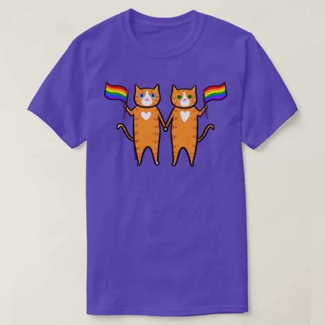Pride Cats T Shirt (Design framsida)