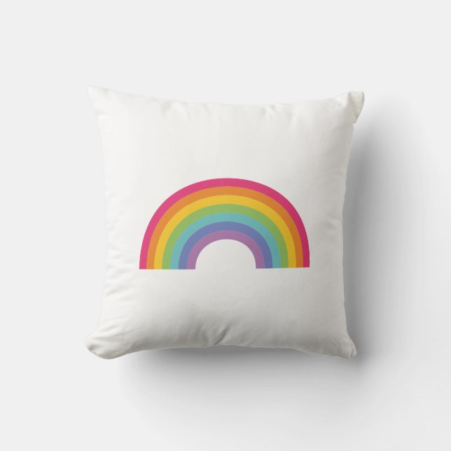 Pride Day Rainbow Kudde (Framsida)