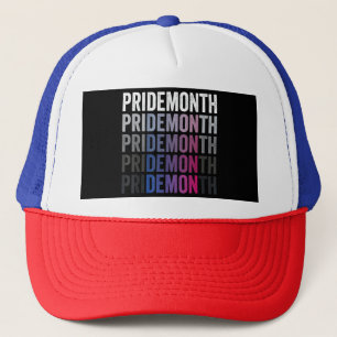 Pride-demon Bisexuell Bi Pride-månad HBTQ Gay Lesb Keps
