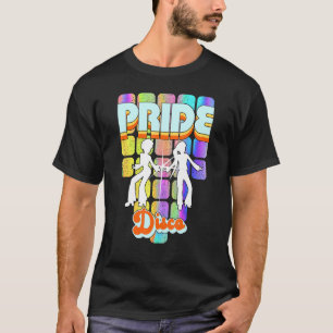 Pride Disco Dam Rainbow Lgbt Boogie Dance 70s F T Shirt