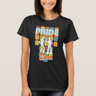 Pride Disco Killar Rainbow Lgbt Boogie Dance 70:s T Shirt