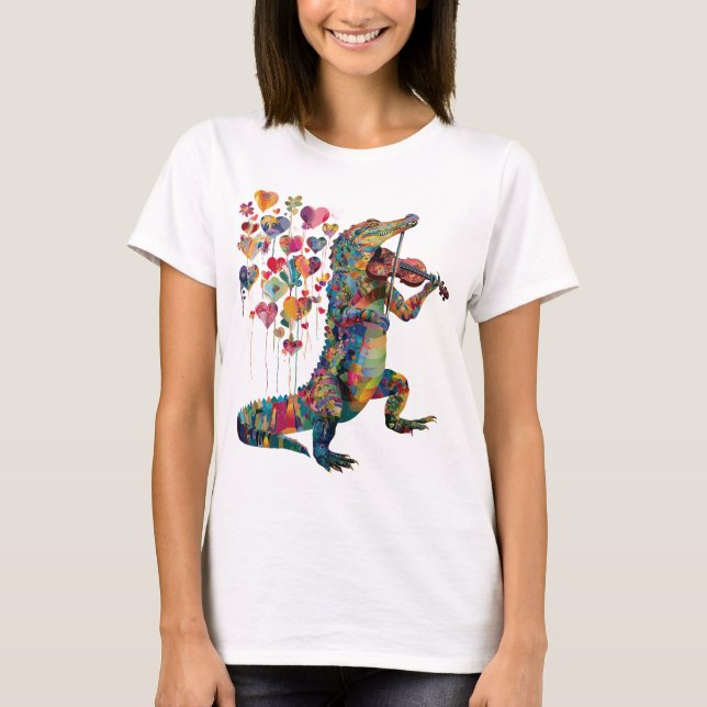 Pride Djurmusiker -  T Shirt (Framsida)