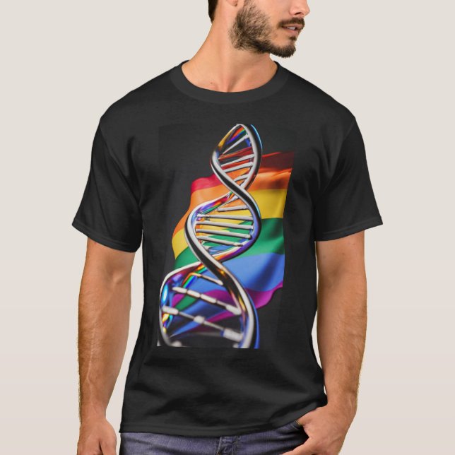 Pride Dubbla Helix T Shirt (Framsida)