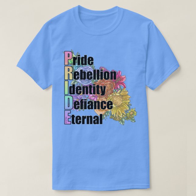 Pride extern t shirt (Design framsida)